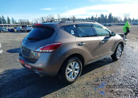 2014 Nissan Murano Sl from USA, damaged, VIN JN8AZ1MW0EW511781